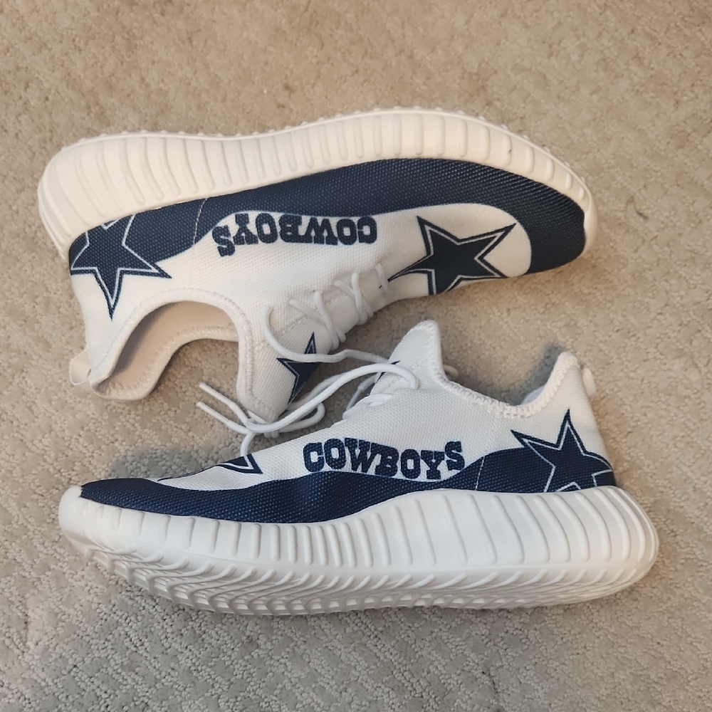 Brand NEW Men's Size 8 Or Women's Size 10 Dallas Cowboy Shoes Unbranded